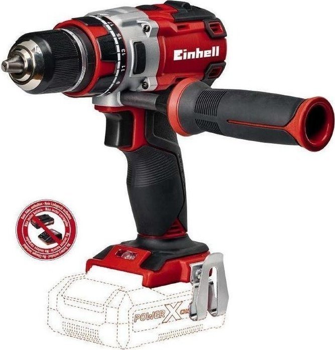 Dimopanas - EINHELL RECHARGEABLE BRUSHLESS DRILL (WITHOUT BATTERY AND CHARGER) TE-CD 18 Li-BL SOLO (4513850)